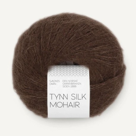 Sandnes Tynn Silk Mohair - Cacao Nibs 3091 [Preorder]