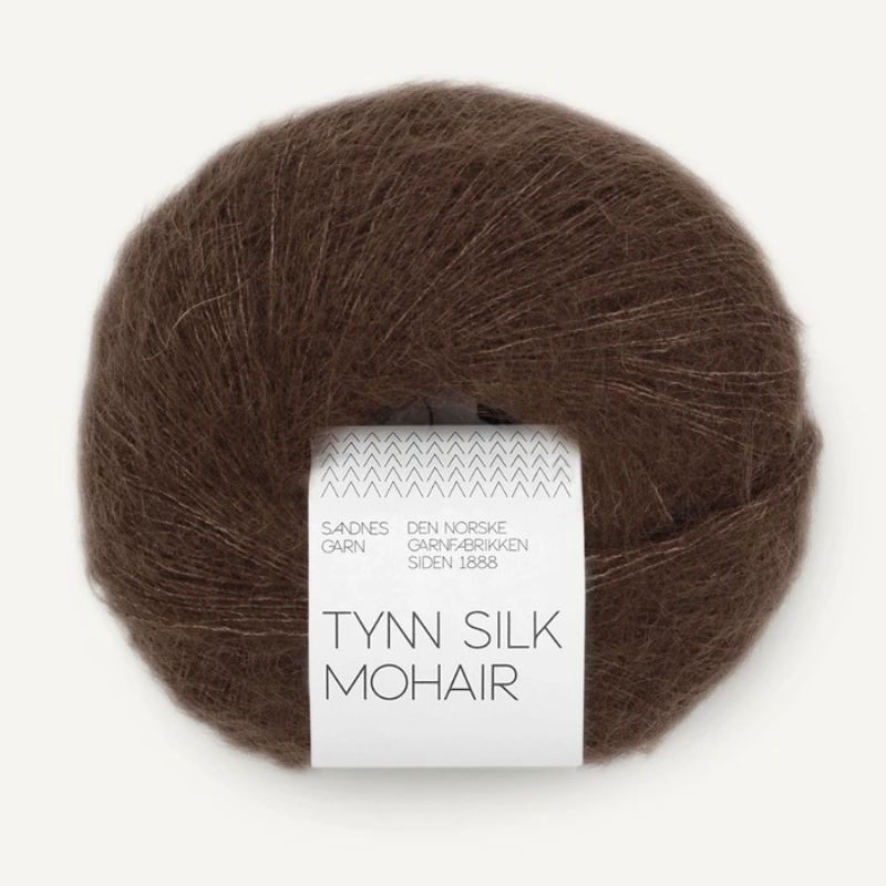 Sandnes Tynn Silk Mohair - Cacao Nibs 3091 [Preorder]