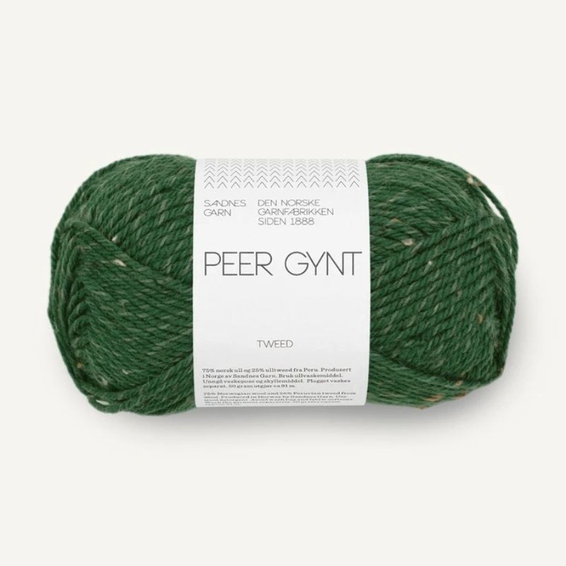 Sandnes Peer Gynt - Skoggronn Tweed 8085 [Preorder]