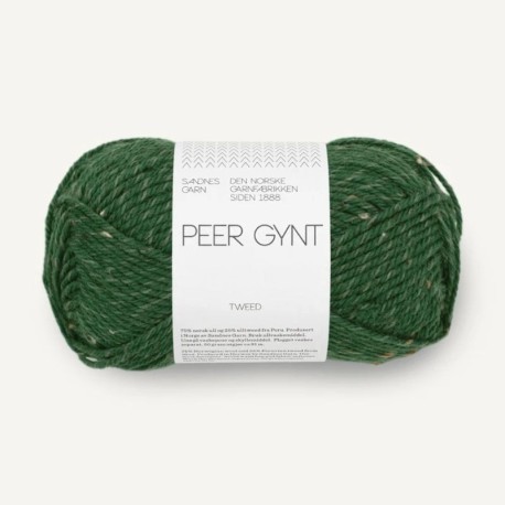 Sandnes Peer Gynt - Skoggronn Tweed 8085 [Preorder]