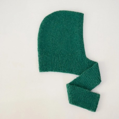 Sandnes 2507 11a Snuggle Hood einfarbig Strickset
