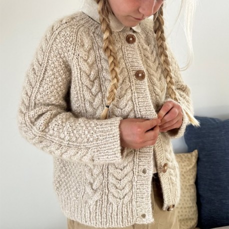Le Knit Siri Cardigan Junior Wollpaket