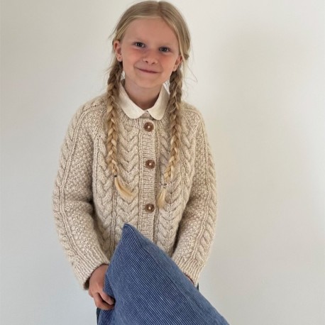 Le Knit Siri Cardigan Junior Wollpaket