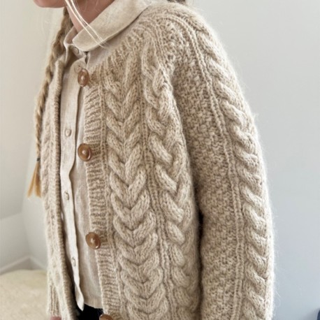 Le Knit Siri Cardigan Junior Wollpaket