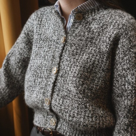 Gregoria Fibers Velvety Cardigan Wollpaket
