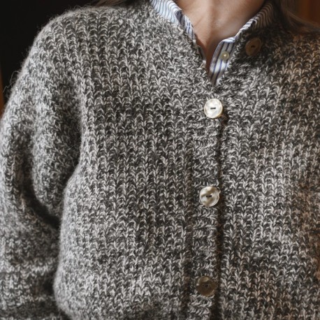Gregoria Fibers Velvety Cardigan Wollpaket