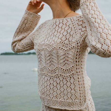 Kutovakika Seashore Blouse Wollpaket
