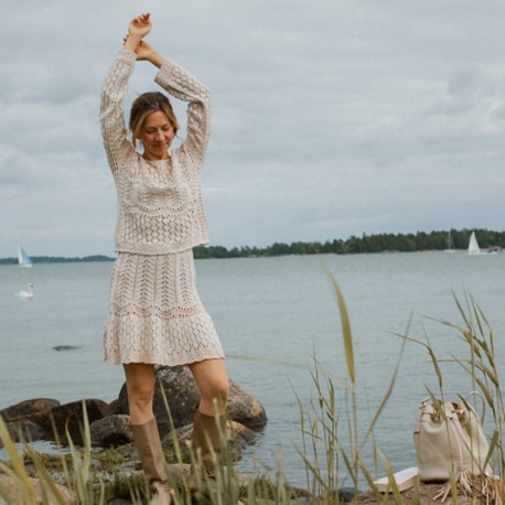 Kutovakika Seashore Blouse Wollpaket