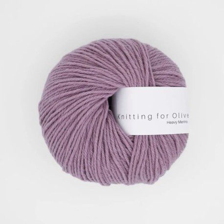 Knitting for Olive Heavy Merino Artichoke Purple