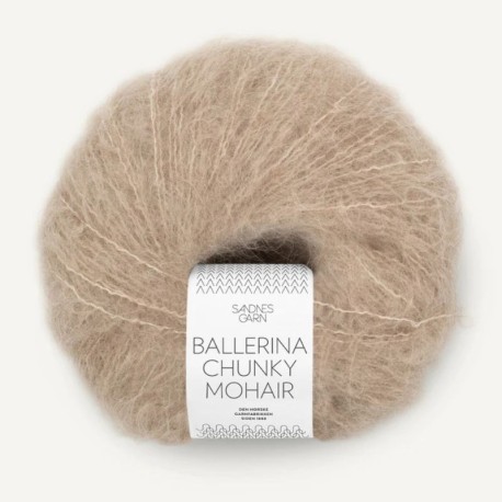 Sandnes Ballerina Chunky Mohair - Beige Melange 2650 [Preorder]