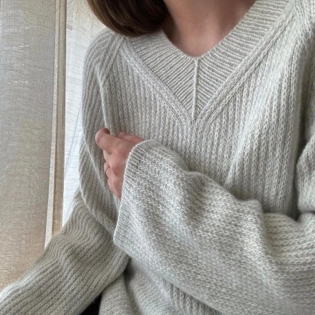 Moreca Knit Chantal Sweater V-Neck Strickset