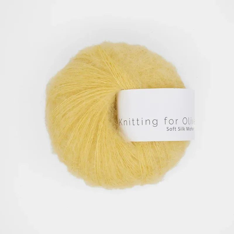 Knitting for Olive Soft Silk Mohair Buttercup