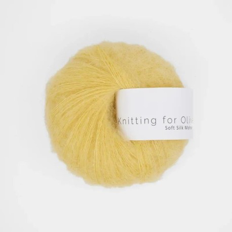Knitting for Olive Soft Silk Mohair Buttercup