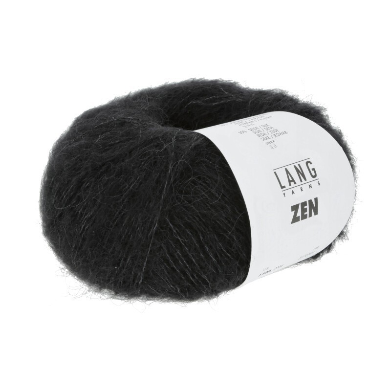 Lang Yarns Zen - Schwarz 0004