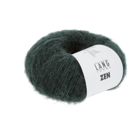 Lang Yarns Zen - Dunkelgrün 0018 [Preorder]