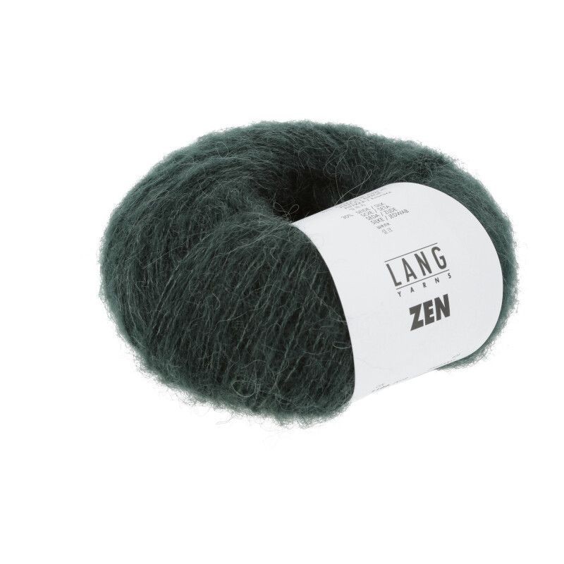 Lang Yarns Zen - Dunkelgrün 0018 [Preorder]