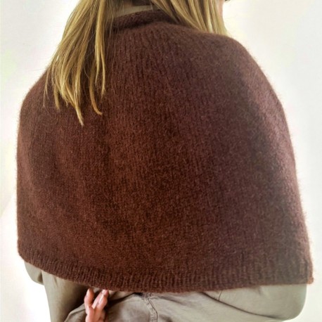 Le Knit - Plain Yoke Poncho