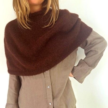 Le Knit - Plain Yoke Poncho