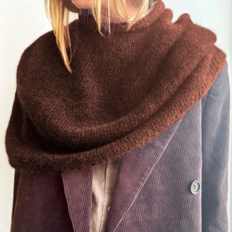 Le Knit - Plain Yoke Poncho