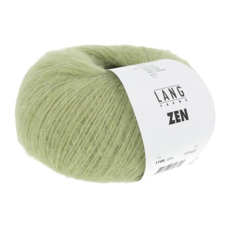 Lang Yarns Zen - Lime 0044 [Preorder]