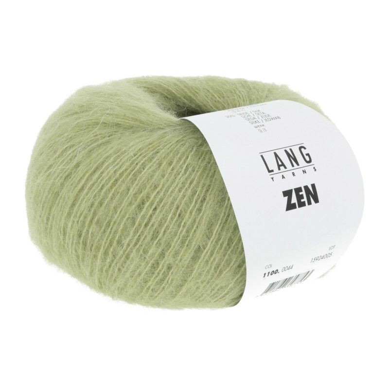 Lang Yarns Zen - Lime 0044 [Preorder]
