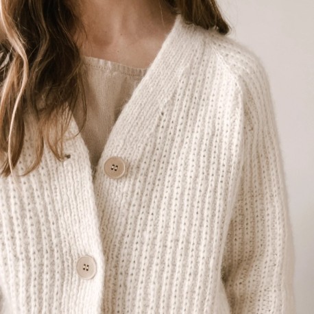 Ozetta Oversized Seasons Cardigan Wollpaket