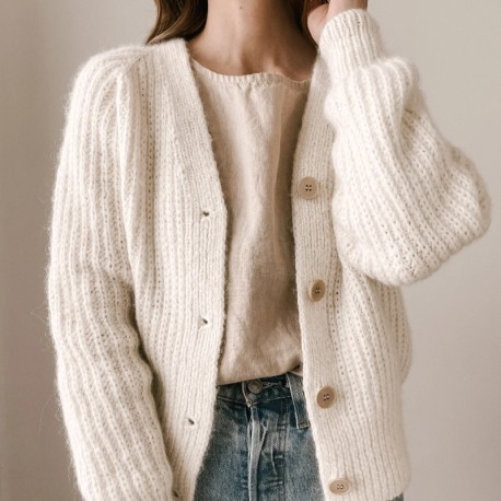 Ozetta Oversized Seasons Cardigan Wollpaket
