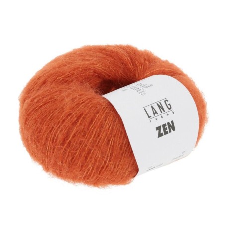 Lang Yarns Zen - Orange 0059 [Preorder]