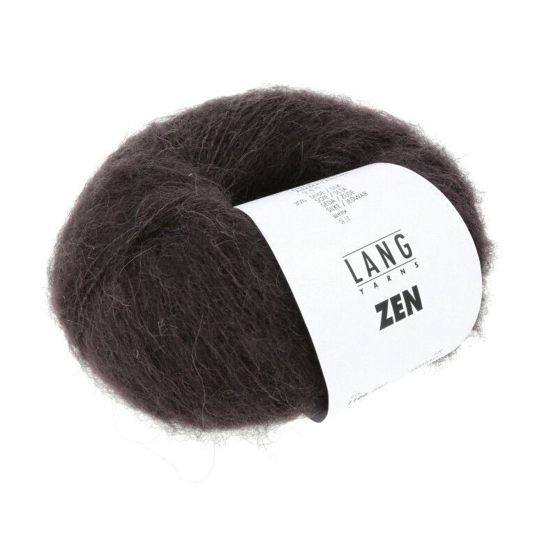 Lang Yarns Zen - Dunkelbraun 0067 [Preorder]