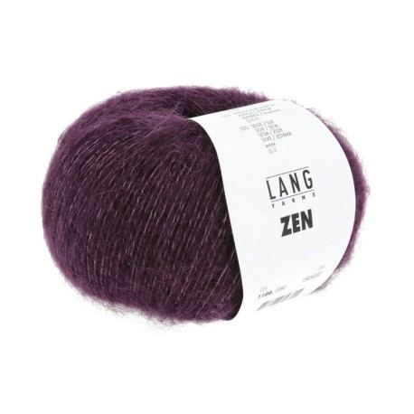 Lang Yarns Zen - Aubergine 0080 [Preorder]