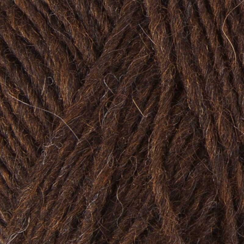 Istex Lettlopi Chocolate 0867 Detail