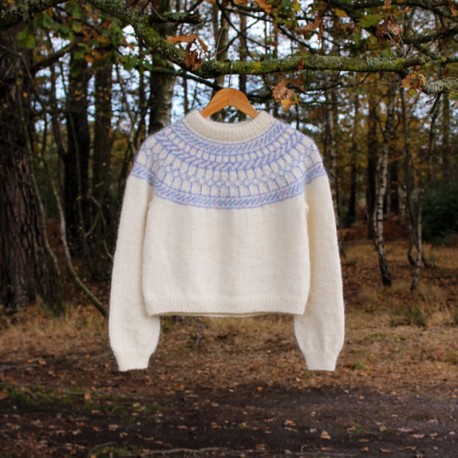 The Knit Purl Girl Haze Sweater Wollpaket