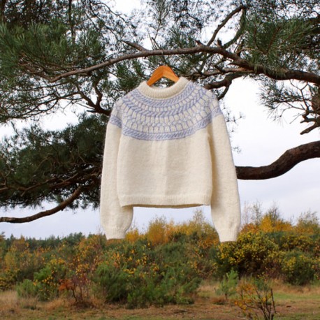 The Knit Purl Girl Haze Sweater Wollpaket