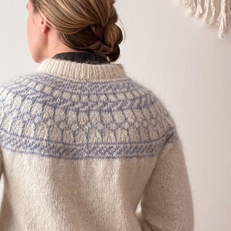 The Knit Purl Girl Haze Sweater Wollpaket