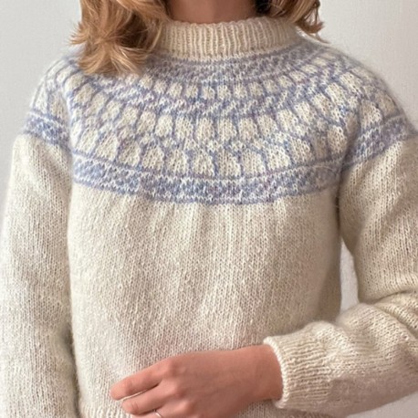The Knit Purl Girl Haze Sweater Wollpaket