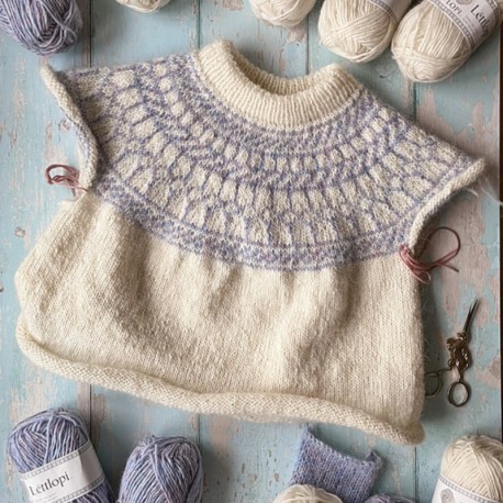 The Knit Purl Girl Haze Sweater Wollpaket