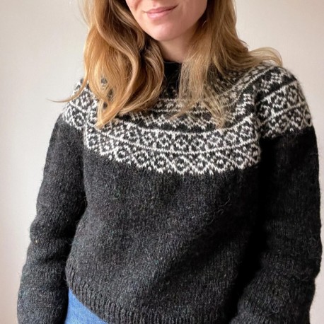 The Knit Purl Girl Nova Sweater Wollpaket