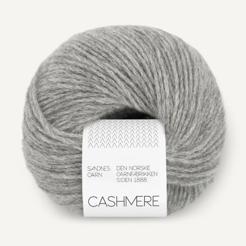 Sandnes Cashmere - Grey Melange 1042