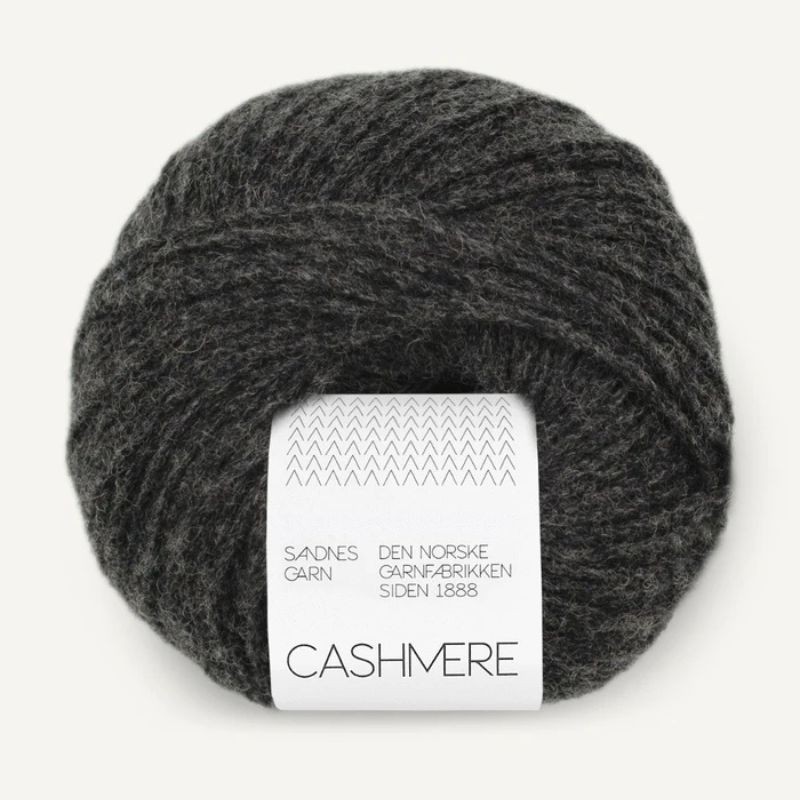 Sandnes Cashmere - Charcoal Melange 1088