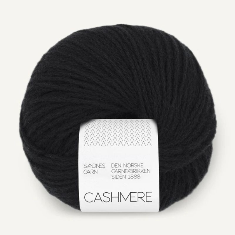 Sandnes Cashmere - Black 1099