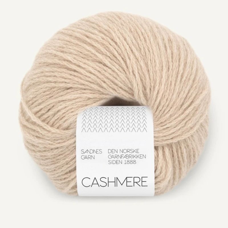 Sandnes Cashmere Beige Melange 3021