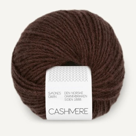 Sandnes Cashmere Dark Brown 3082