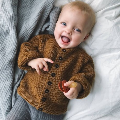Petite Knit Beginners Jacket Wollpaket