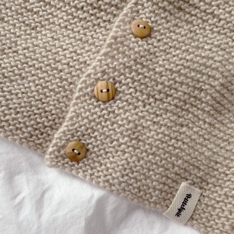 Petite Knit Beginners Jacket Wollpaket