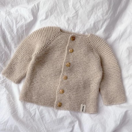 Petite Knit Beginners Jacket Wollpaket