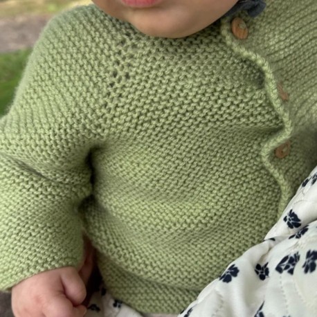 Petite Knit Beginners Jacket Wollpaket