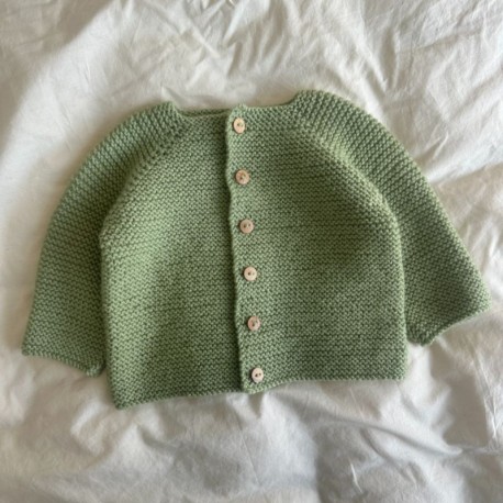 Petite Knit Beginners Jacket Wollpaket
