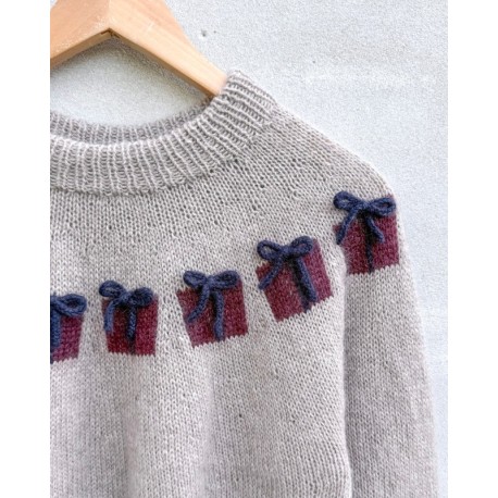 Knitting for Olive Christmas Morning Sweater Erwachsene Wollpaket