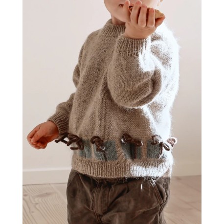 Knitting for Olive Christmas Morning Sweater Kinder Wollpaket
