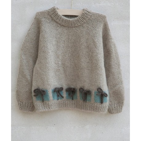 Knitting for Olive Christmas Morning Sweater Kinder Wollpaket
